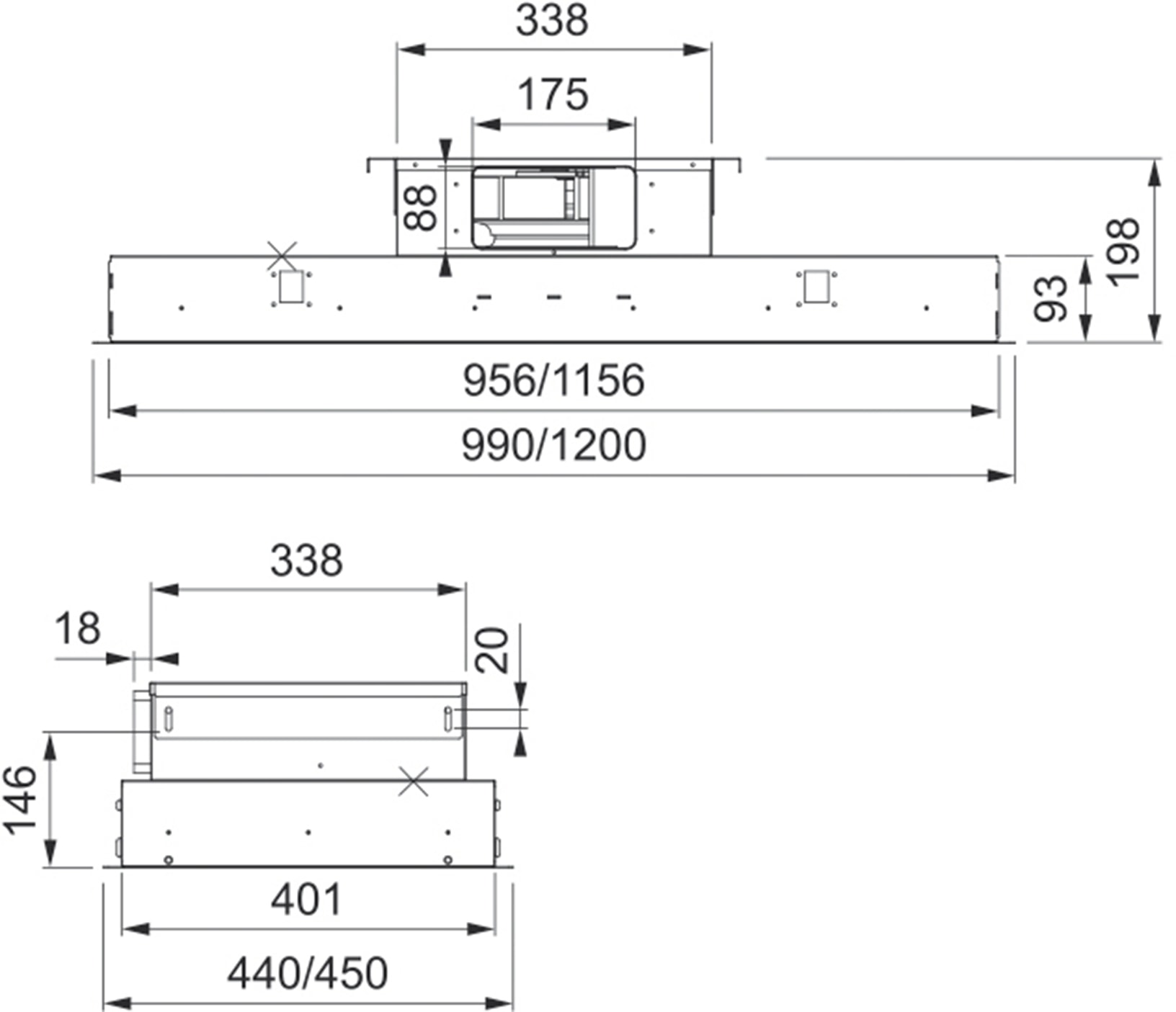Hotte de plafond ROBLIN  - 6805513