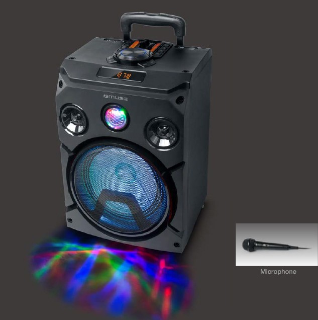 MUSE Enceinte bluetooth M1915DJ