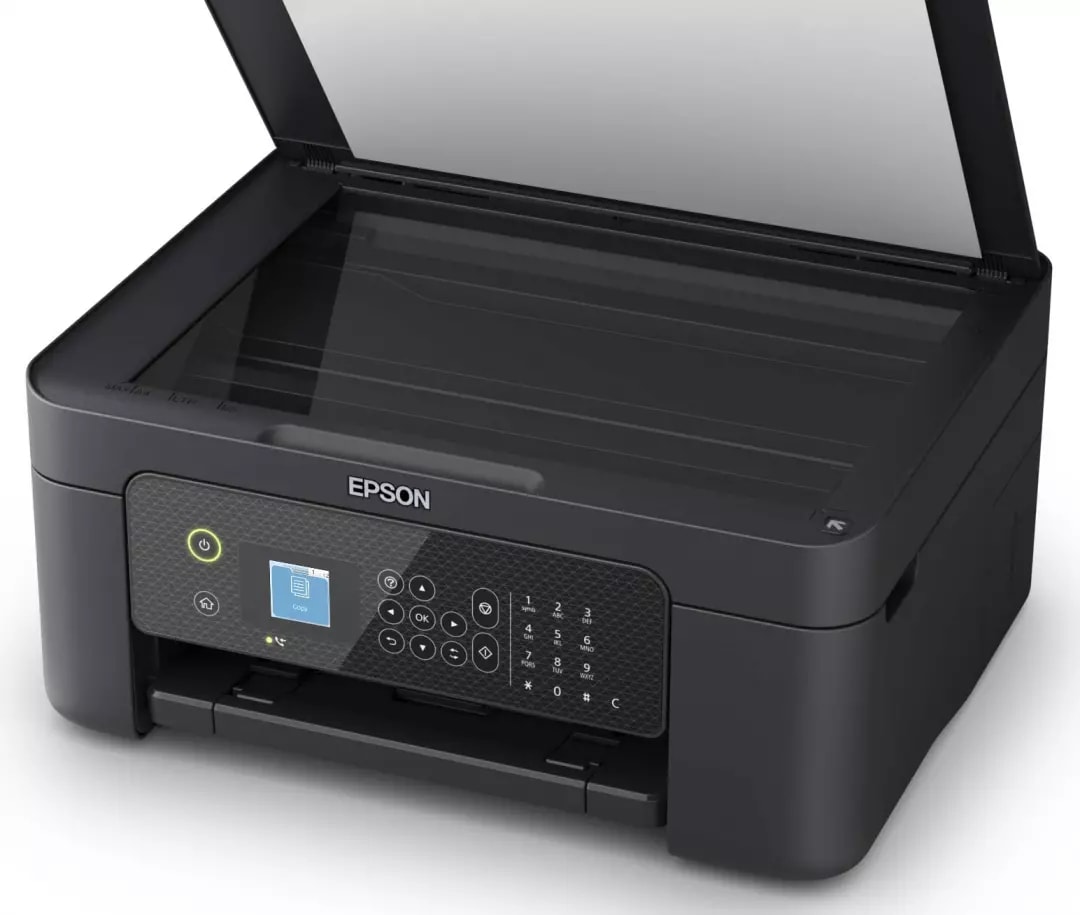 Imprimante multifonction jet d'encre EPSON Recto-Verso Wi-Fi Fax Noir - WF-2910DWF