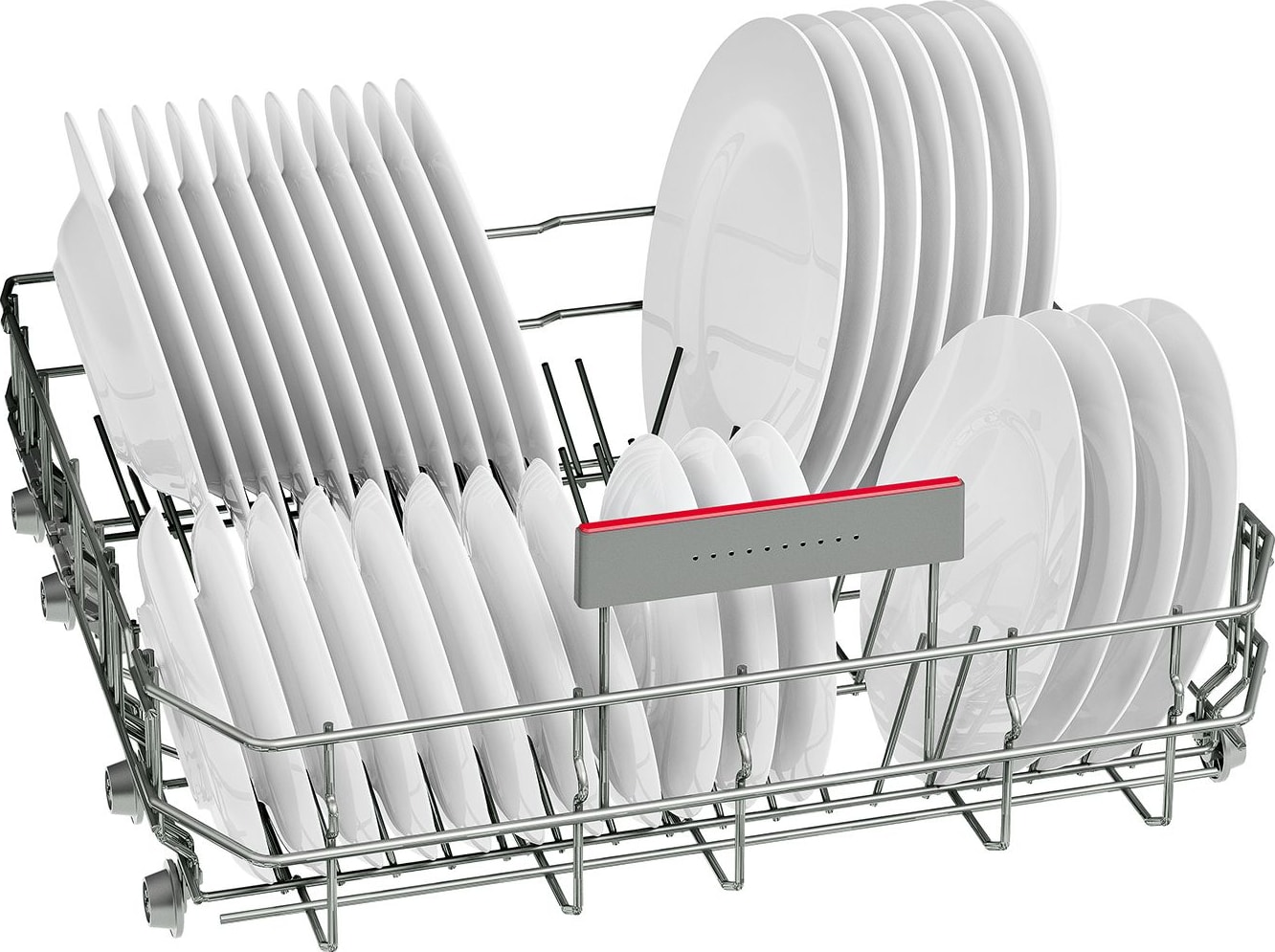 Lave vaisselle tout integrable 60 cm BOSCH Connecté 14 couverts 46dB Blanc - SMH4HVX14E