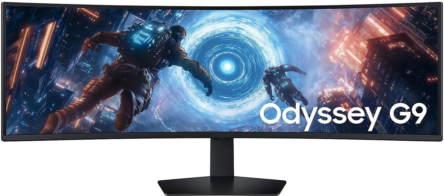 Ecran PC Gamer 49 pouces incurvé SAMSUNG Dual QHD VA 144 Hz 1 ms HDR10 Noir - LS49FG912EUXEN