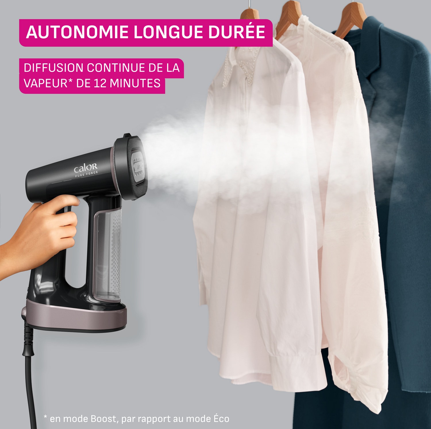 Défroisseur vapeur CALOR 1800W 35g/min - DT8765C0