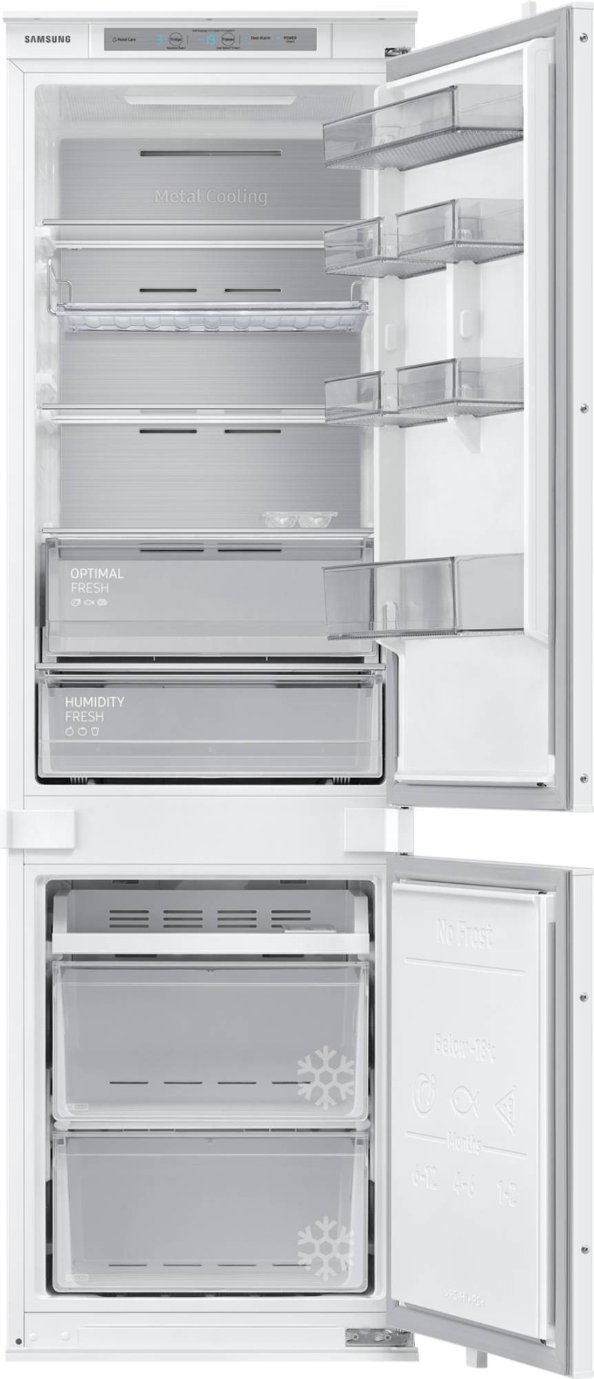 SAMSUNG Réfrigérateur congélateur encastrable  - BRB26705DWW