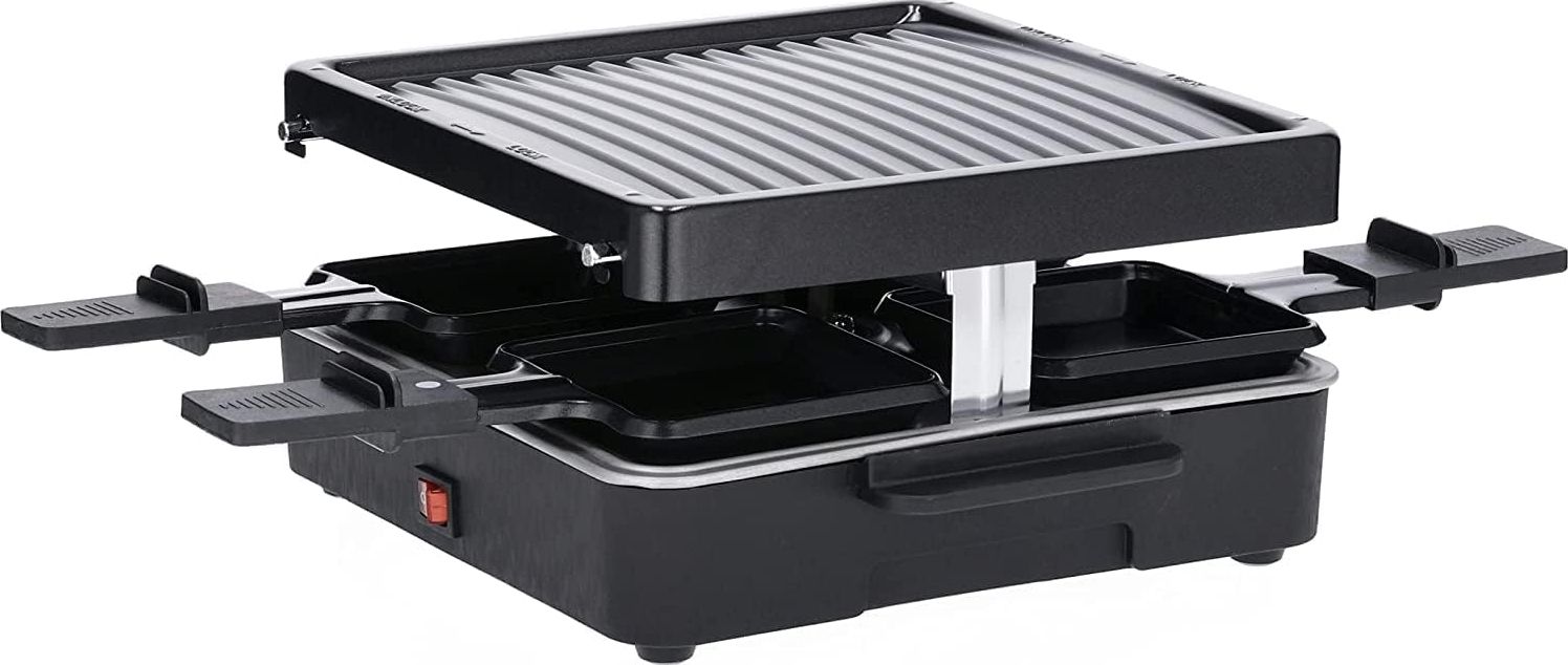 Raclette Multifonction SEVERIN 4 personnes 600W Noir - RG2370