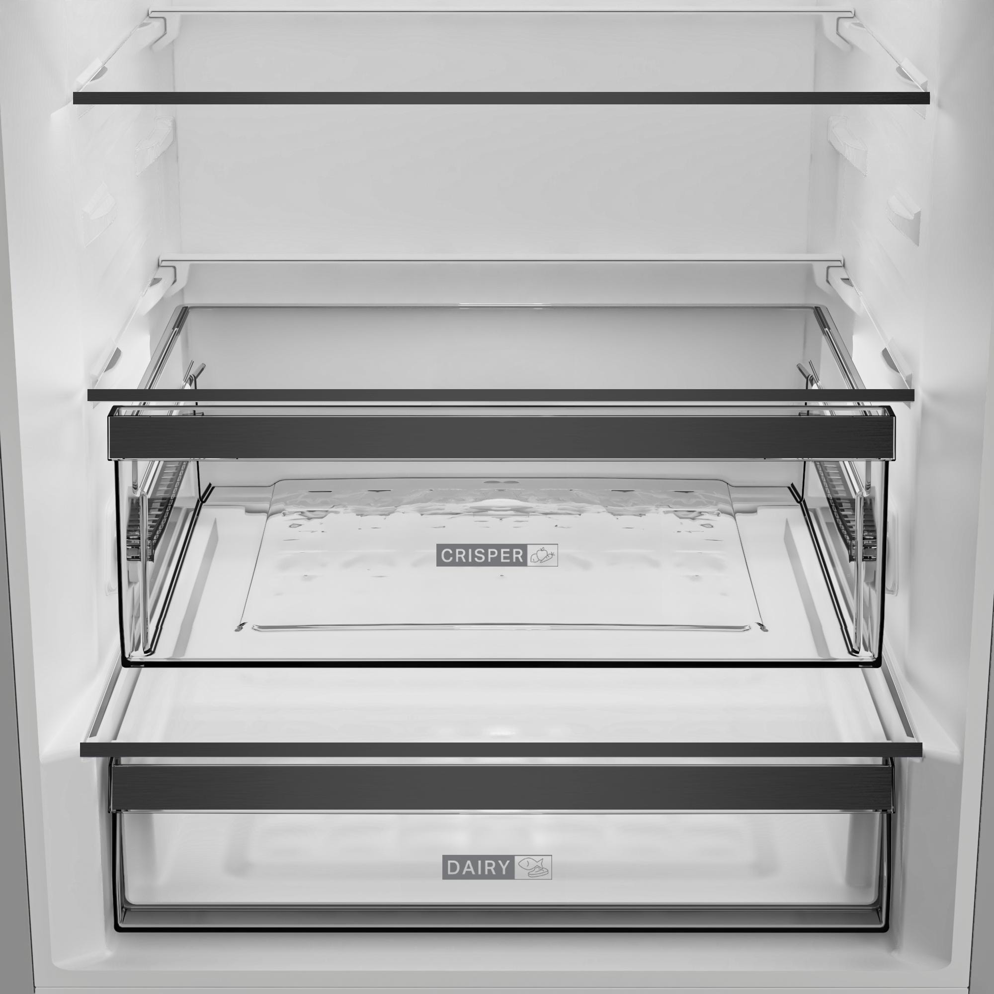 Réfrigérateur congélateur bas WHIRLPOOL Total No Frost, 490L, Gris - WHK26493X4E Réfrigérateur congélateur bas WHIRLPOOL Total No Frost, 490L, Gris - WHK26493X4E