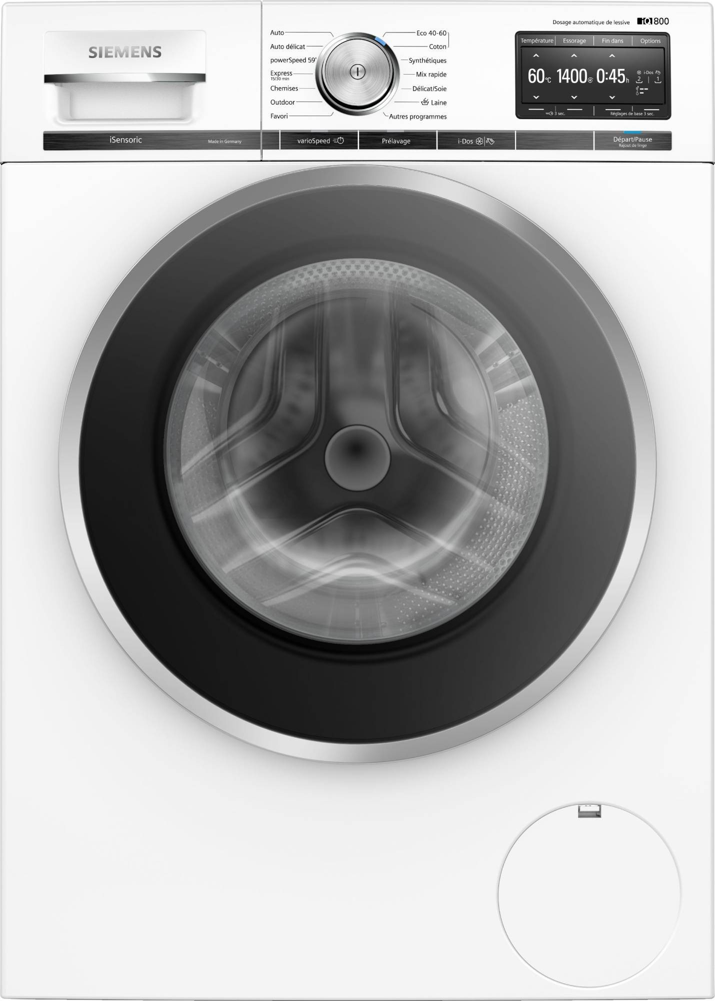 SIEMENS Lave linge Frontal 9kg WM14VE70FR SIEMENS Lave linge Frontal 9kg WM14VE70FR