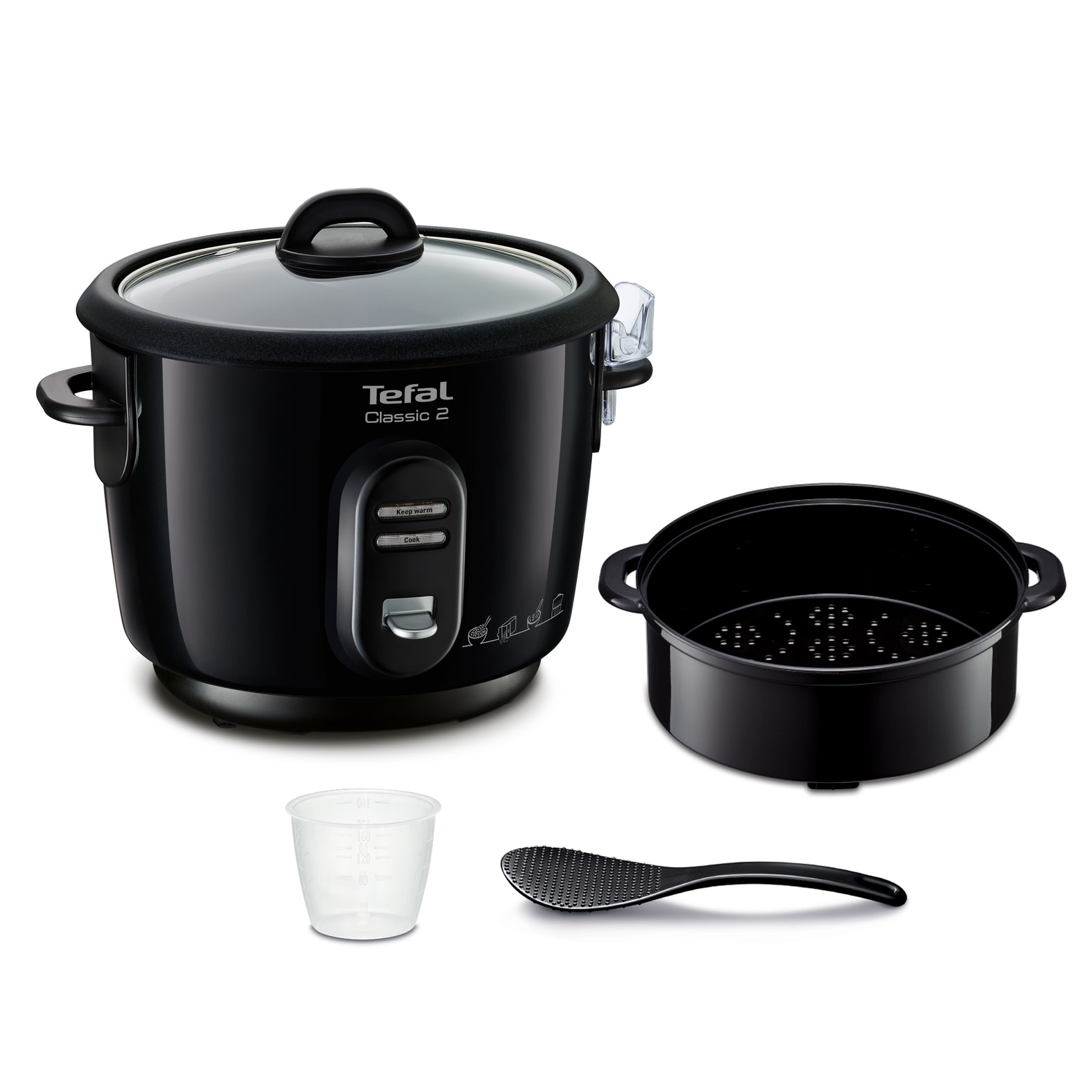 Cuiseur riz TEFAL Classic 2 500W 3L Noir - RK102811