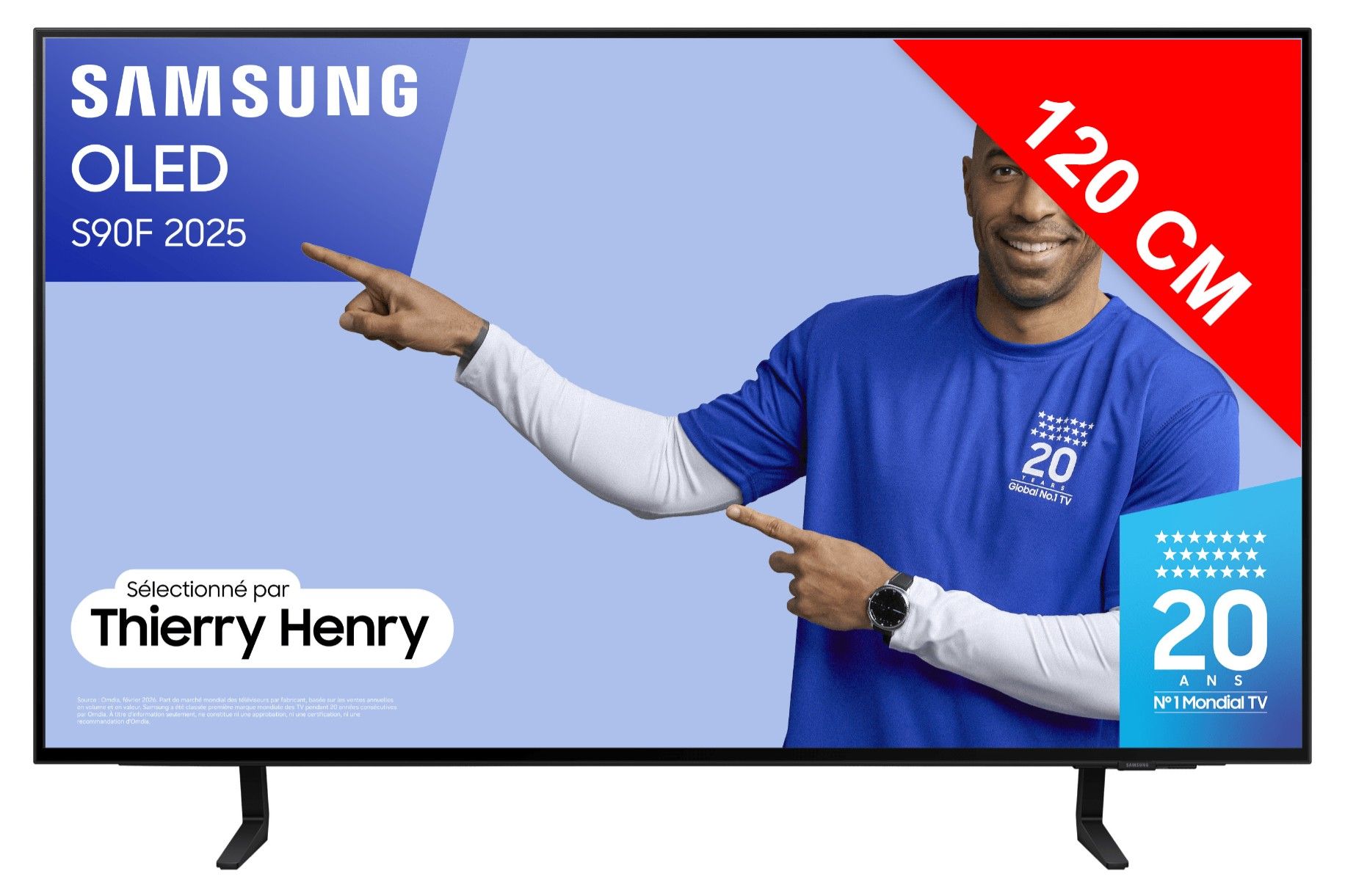 TV OLED 4K 105 cm SAMSUNG 42" 144Hz Noir TQ42S90F