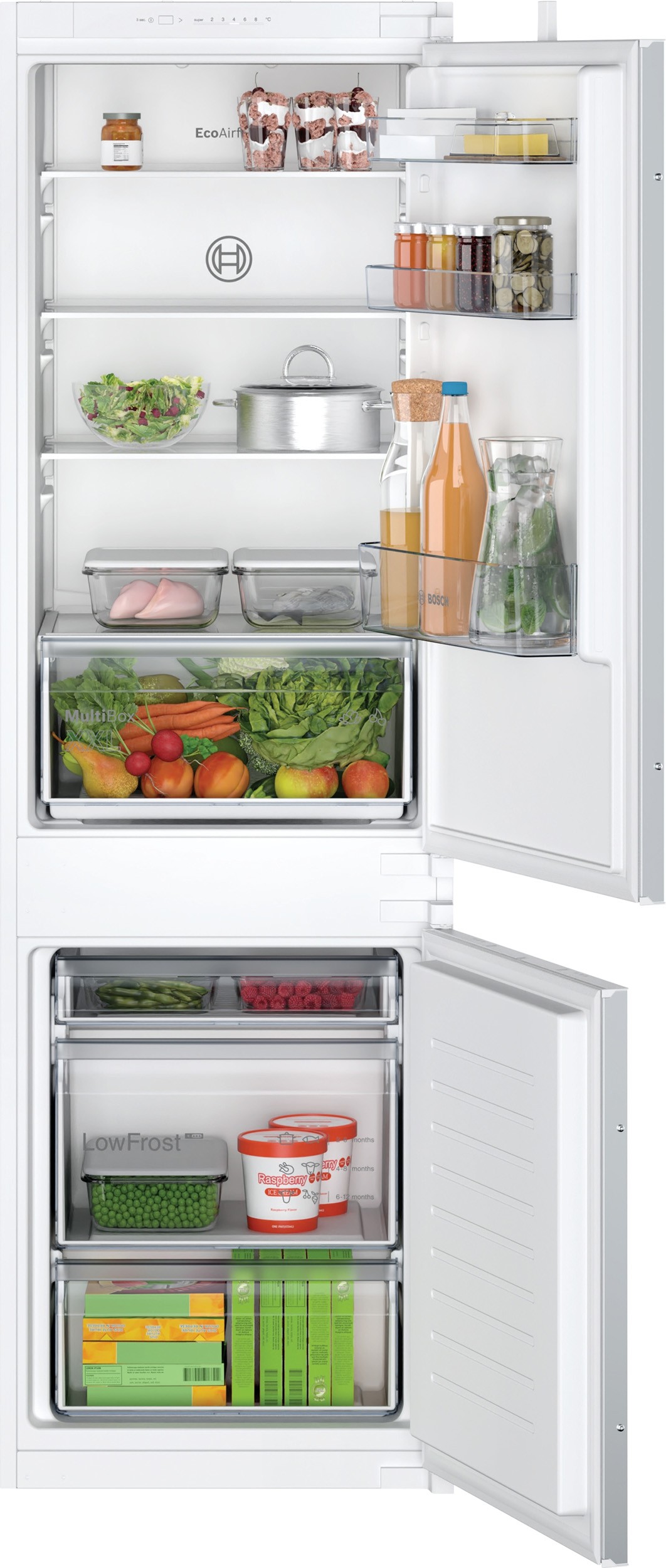BOSCH Réfrigérateur congélateur encastrable   KIV86NSE0