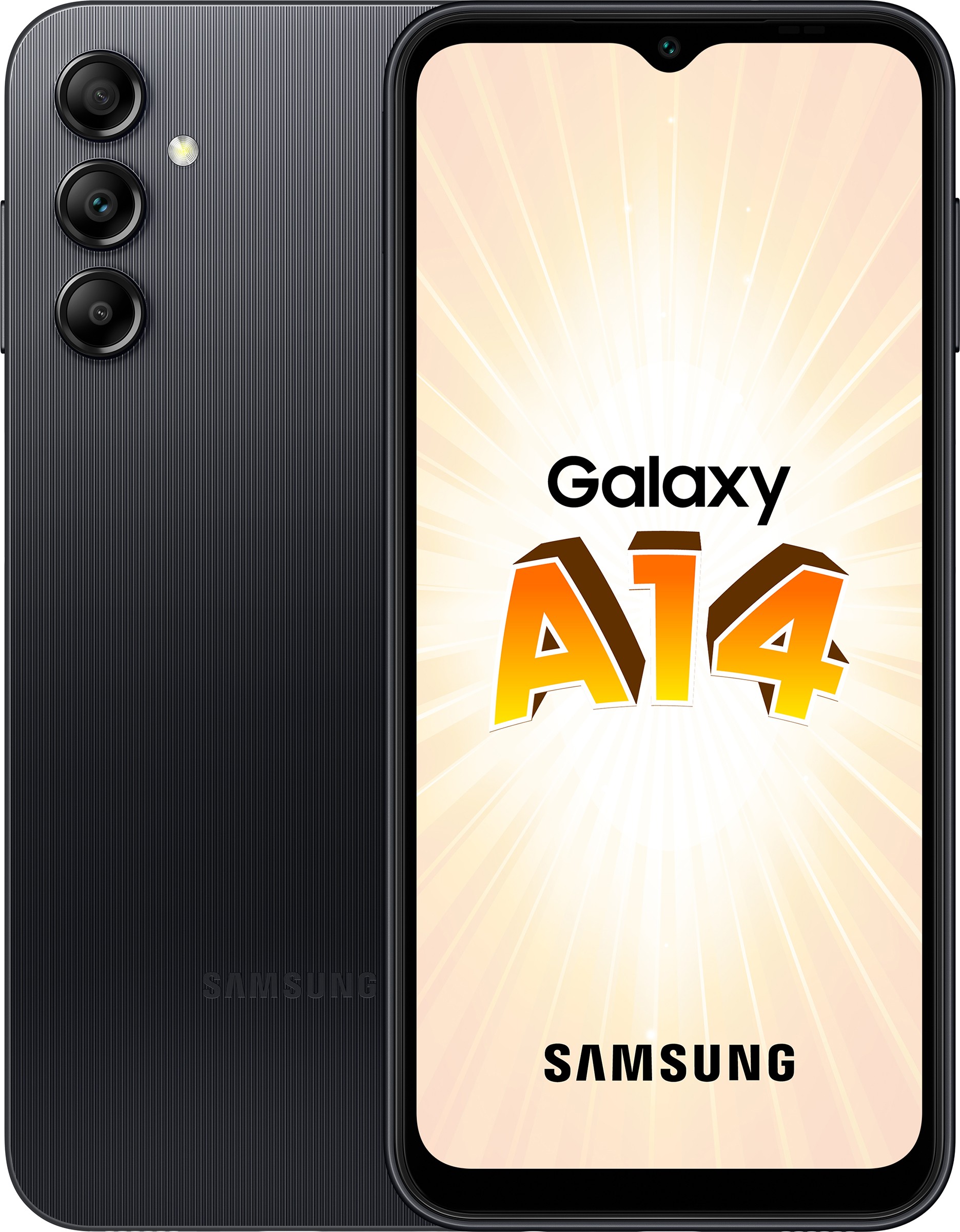 Smartphone SAMSUNG Galaxy A14 4G 64go Noir - GALAXY-A14-64-NR