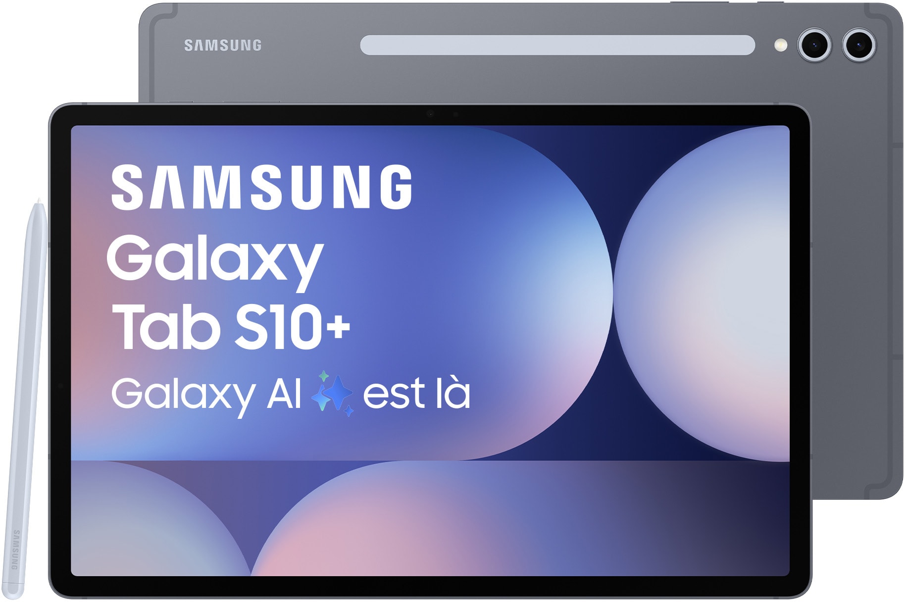 Tablette tactile SAMSUNG Galaxy Tab S10+ 12.4'' Wi-Fi 256Go Anthracite - SM-X820NZAREUB