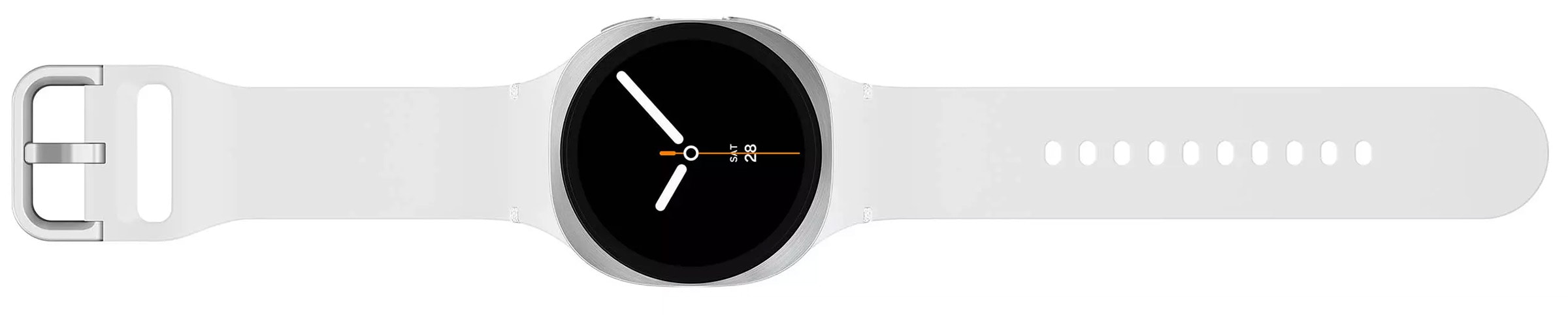 Montre connectée GPS SAMSUNG Galaxy Watch8 44mm Blanc - GALAXY-W8-44BT-BLC