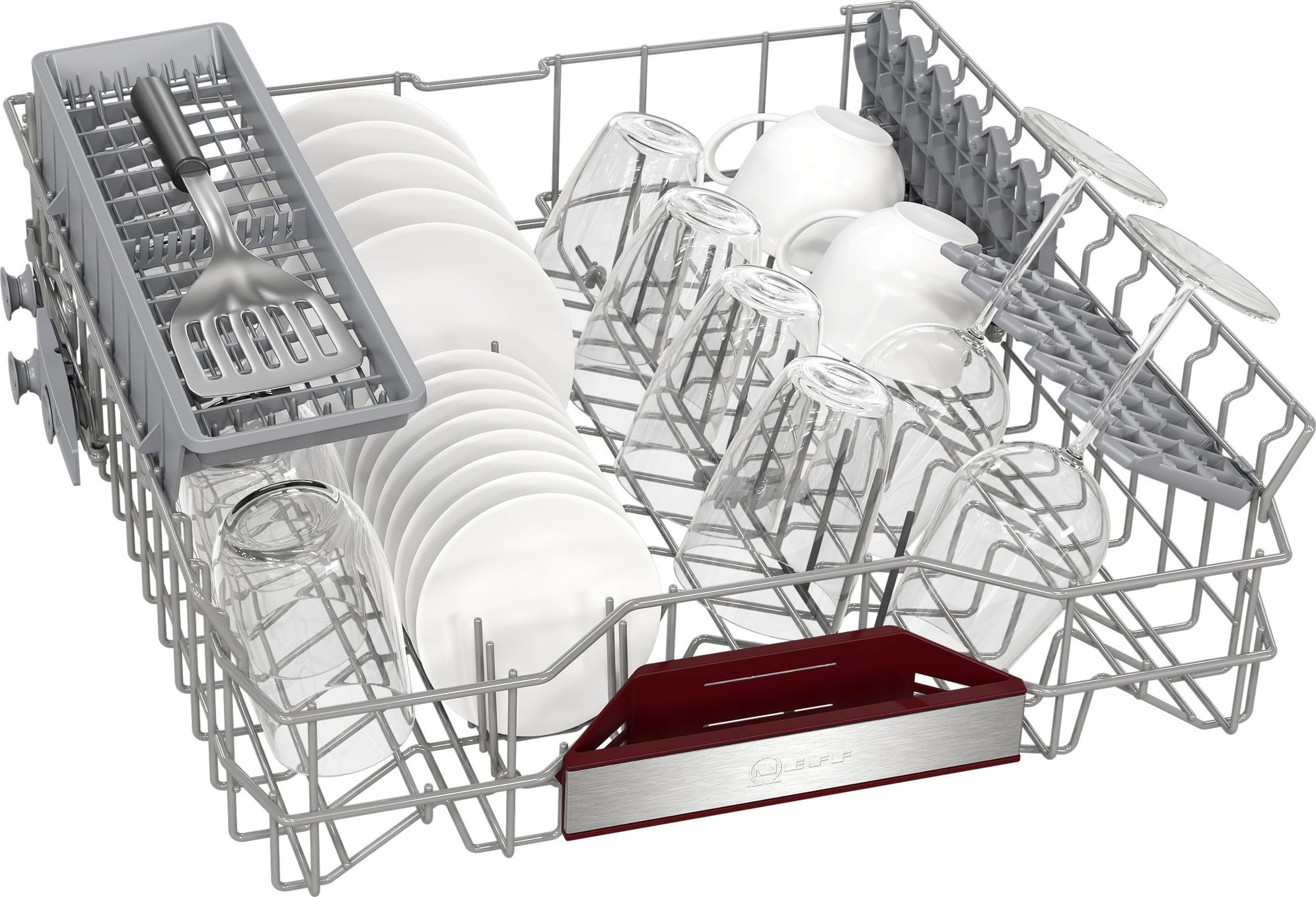 Lave vaisselle tout integrable 60 cm NEFF Home Connect 13 couverts 42dB Inox - S275EAX16E