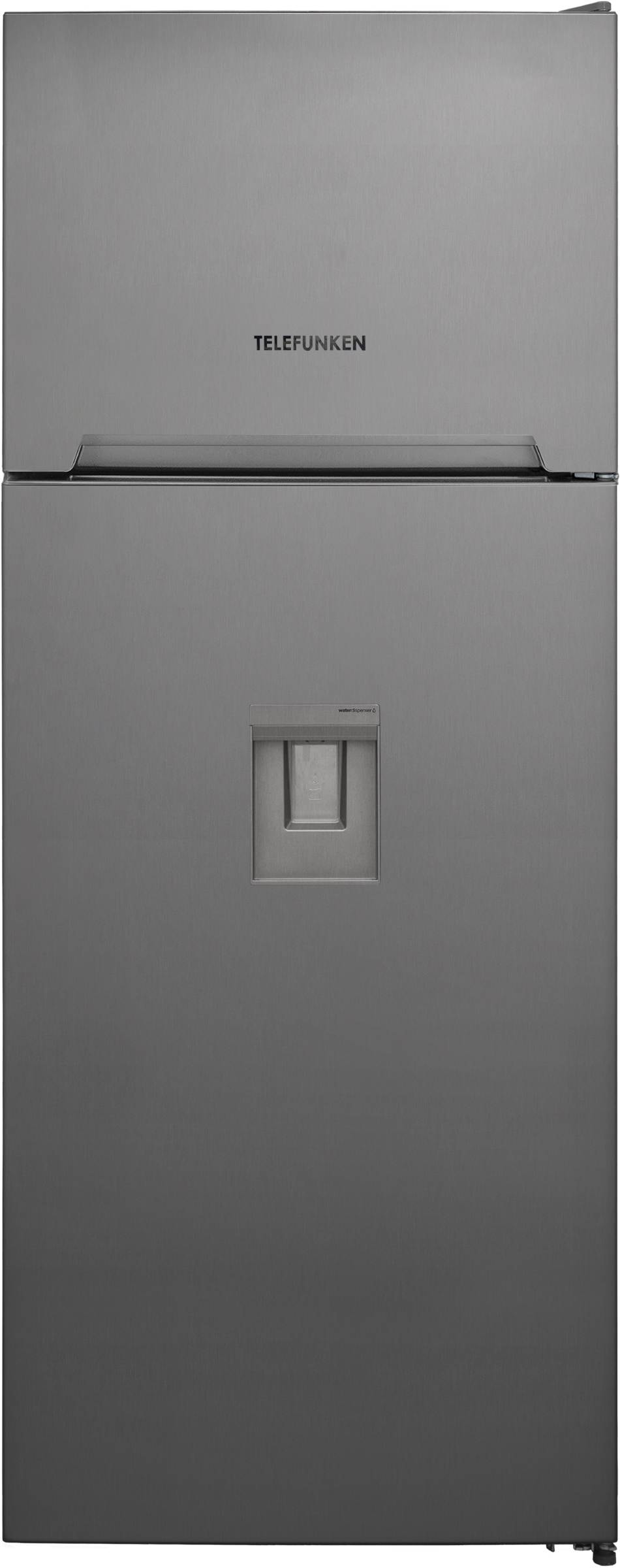 Réfrigérateur congélateur haut TELEFUNKEN 435L No Frost Gris R2P473NEXD