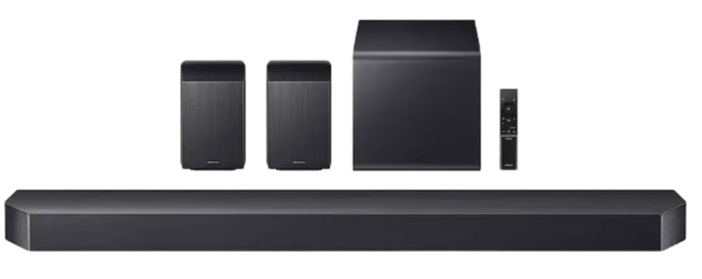 Barre de son SAMSUNG 9.1.4 Dolby Atmos Caisson + arrières Noir HW-Q930H