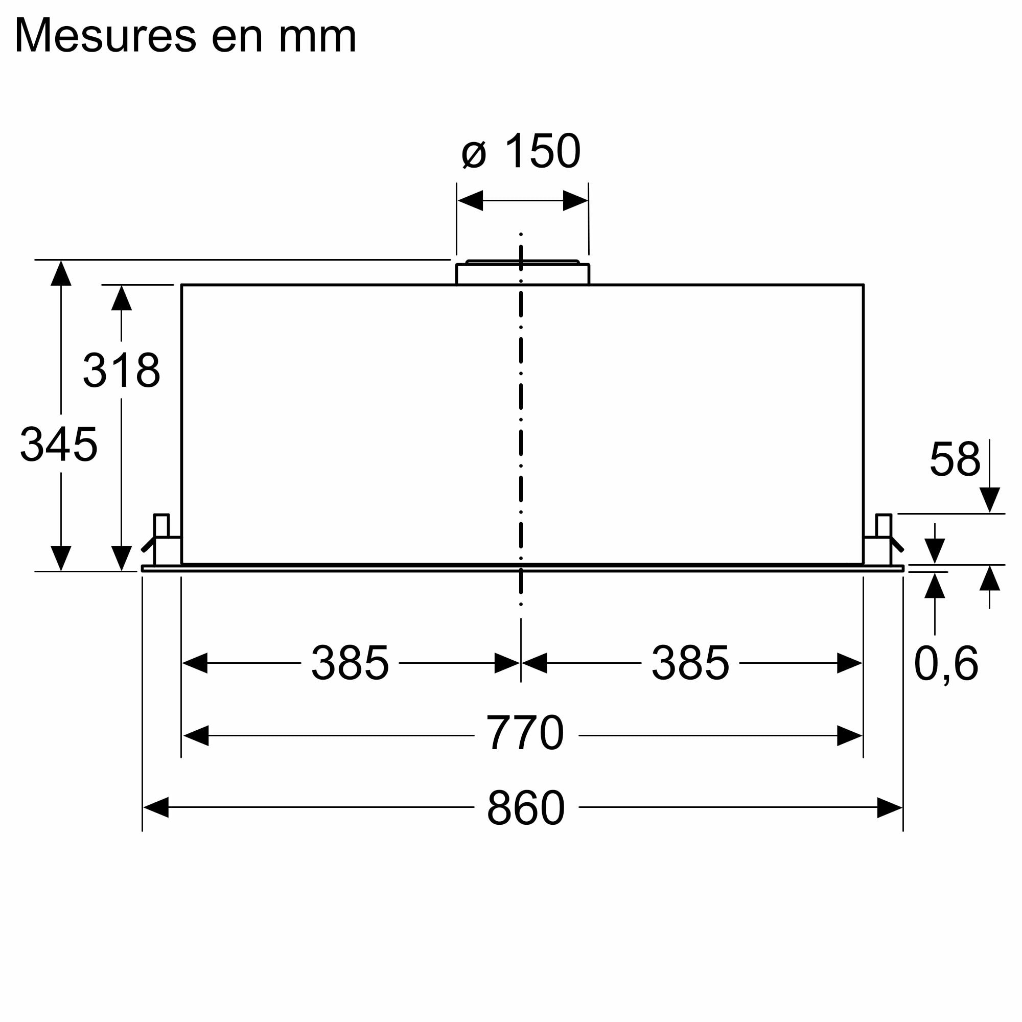 Groupe filtrant NEFF - D86NAC1S0B Groupe filtrant NEFF - D86NAC1S0B