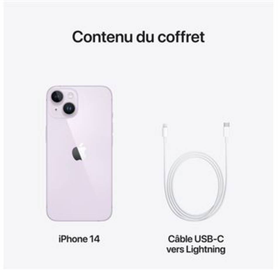 Smartphone APPLE 14 256 Go Violet - IPHONE14-256-PURPLE Smartphone APPLE 14 256 Go Violet - IPHONE14-256-PURPLE