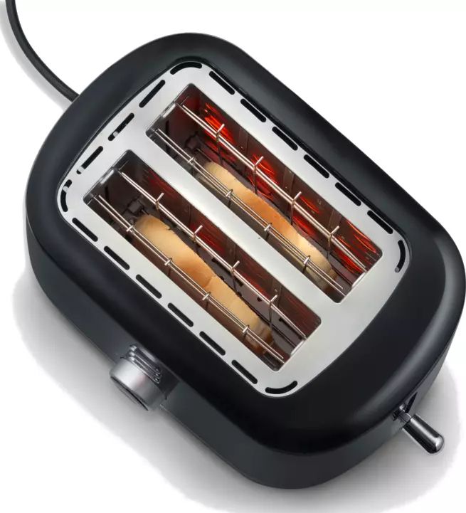 Grille pain SEVERIN 2 fentes 850W Noir - AT4321
