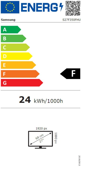 Ecran 27 pouces Full HD SAMSUNG  - LS27F350FHUXEN