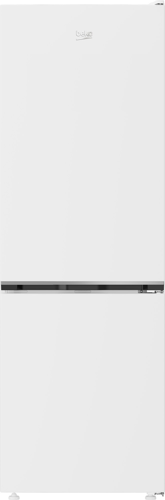 Réfrigérateur congélateur bas BEKO Froid ventilé, 301L, Blanc B1RCNA344W