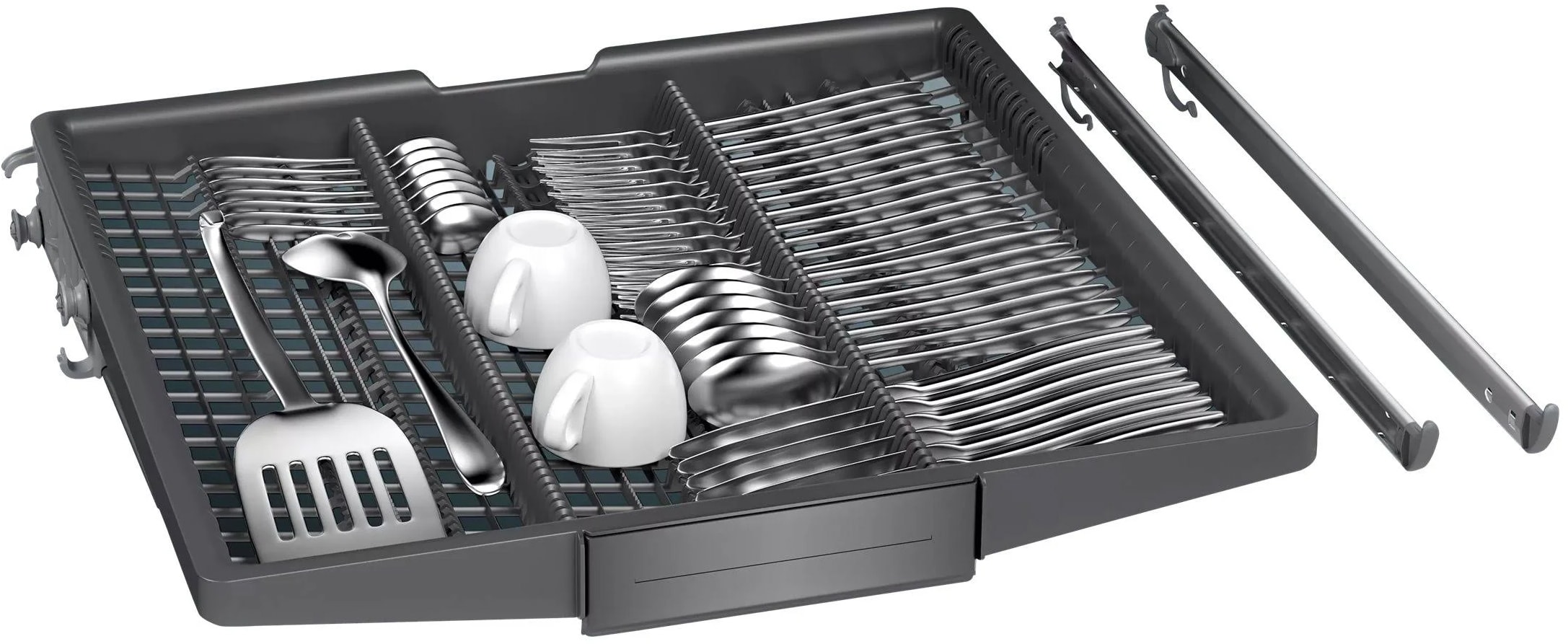 Tiroir à couvert SIEMENS Flex 60cm Noir - SZ36DX02