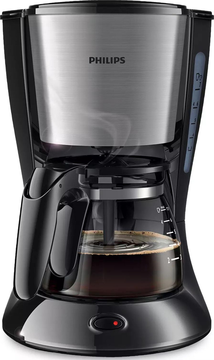 Cafetière PHILIPS Mélangeur d’arômes 0.6L 7 tasses Noir HD7435-20