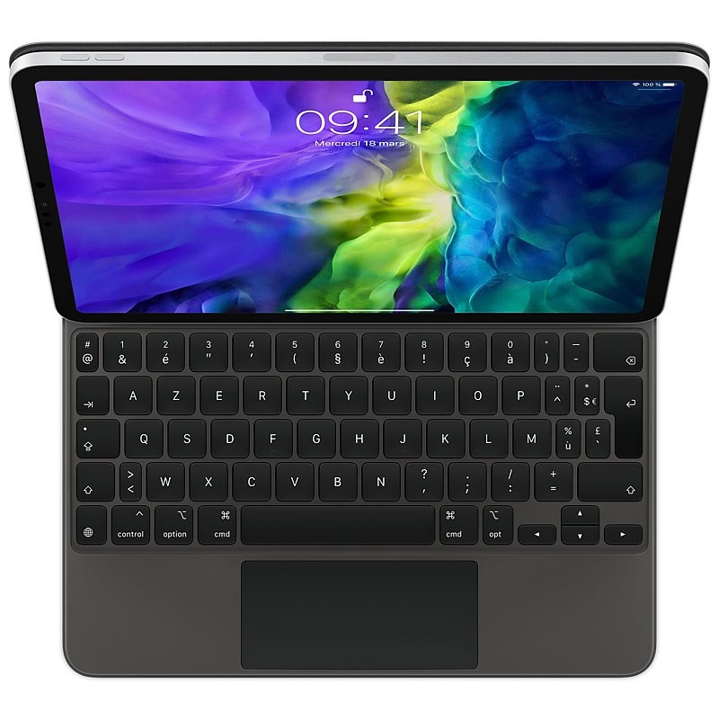 APPLE Clavier iPad Pro 11" Noir  MXQT2F/A