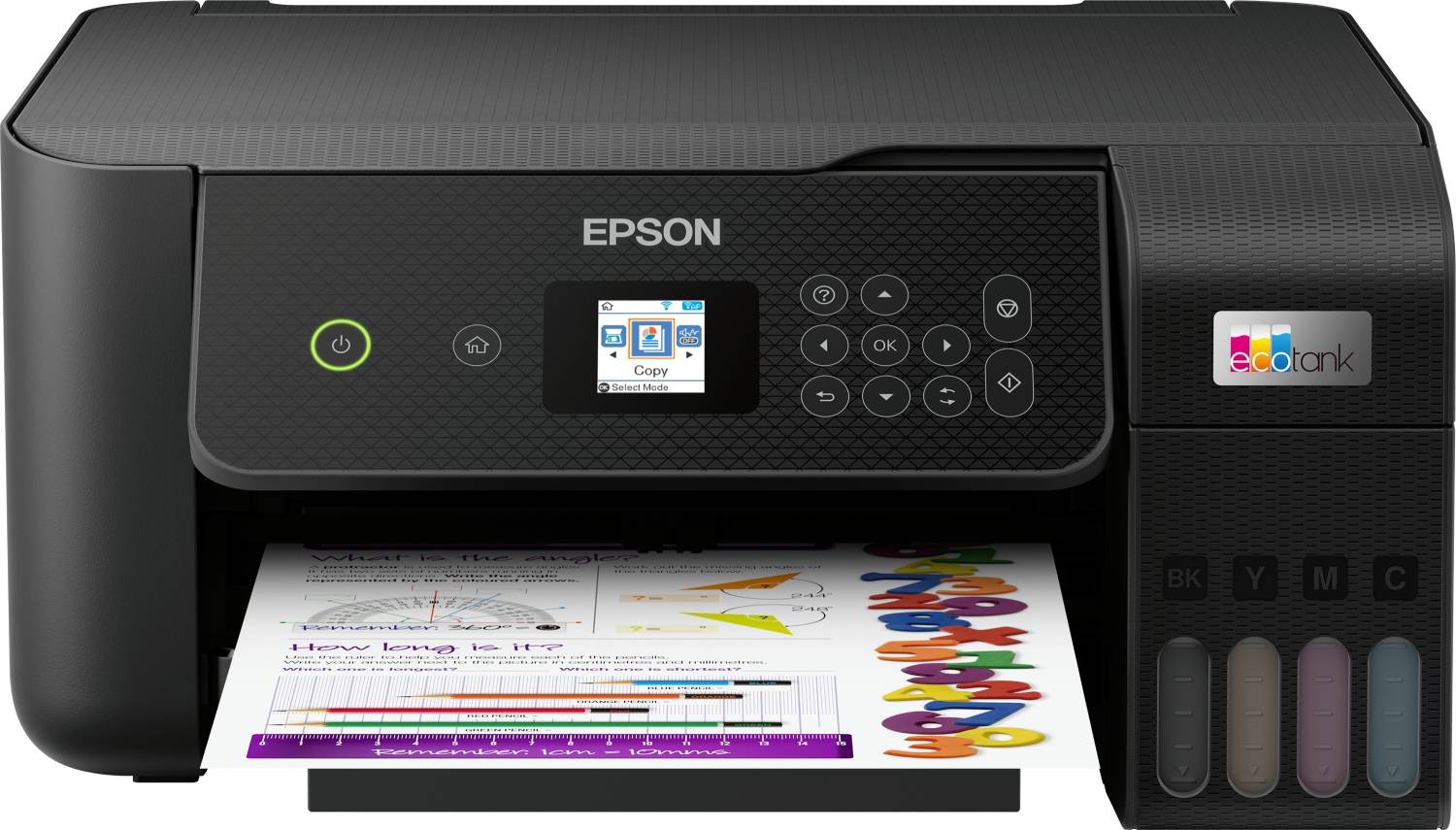 EPSON Imprimante multifonction réservoir d'encre EcoTank ET-2821 Noir - ECOTANK-ET2821