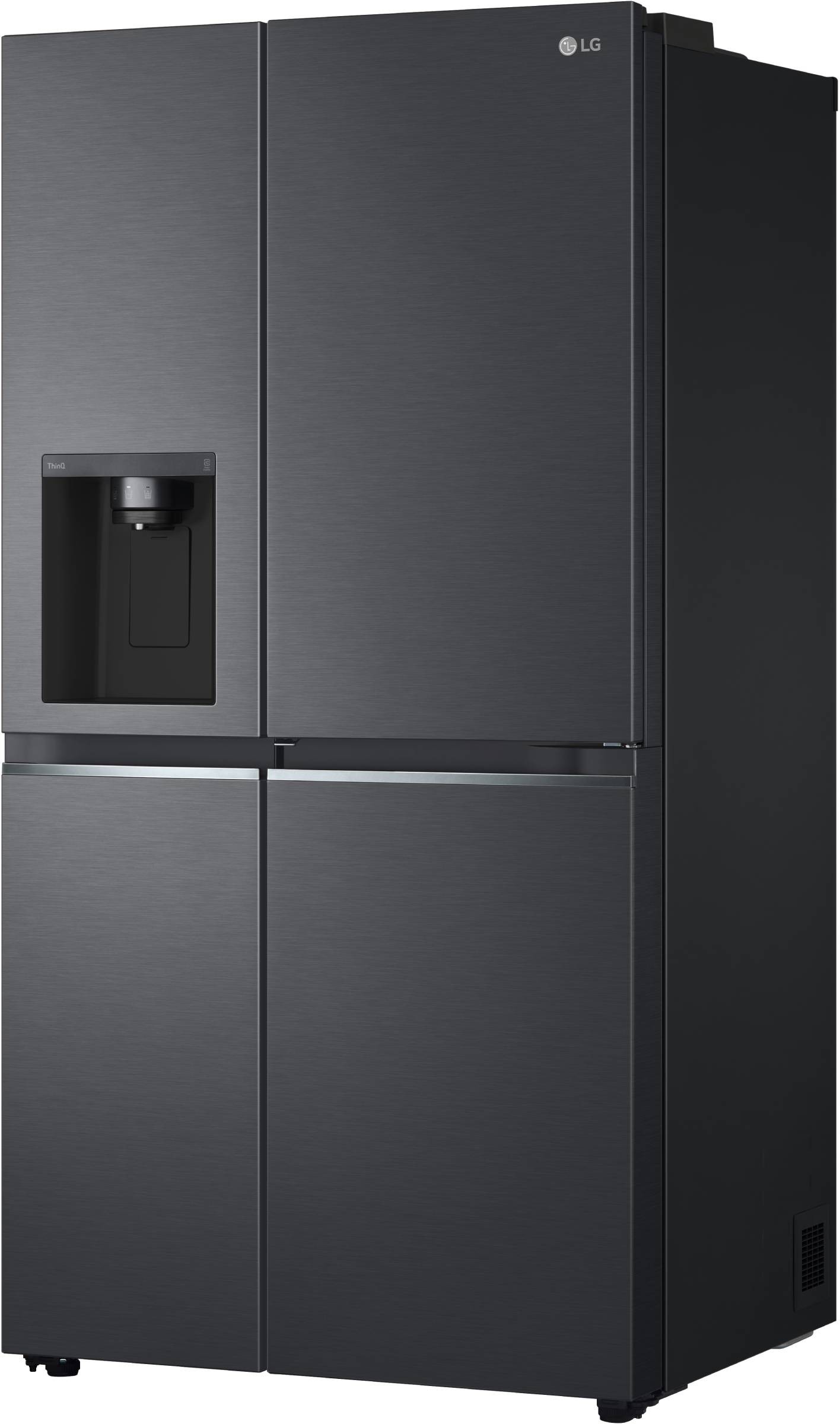 LG Réfrigérateur américain 635 litres Noir - GSJV80MCLE