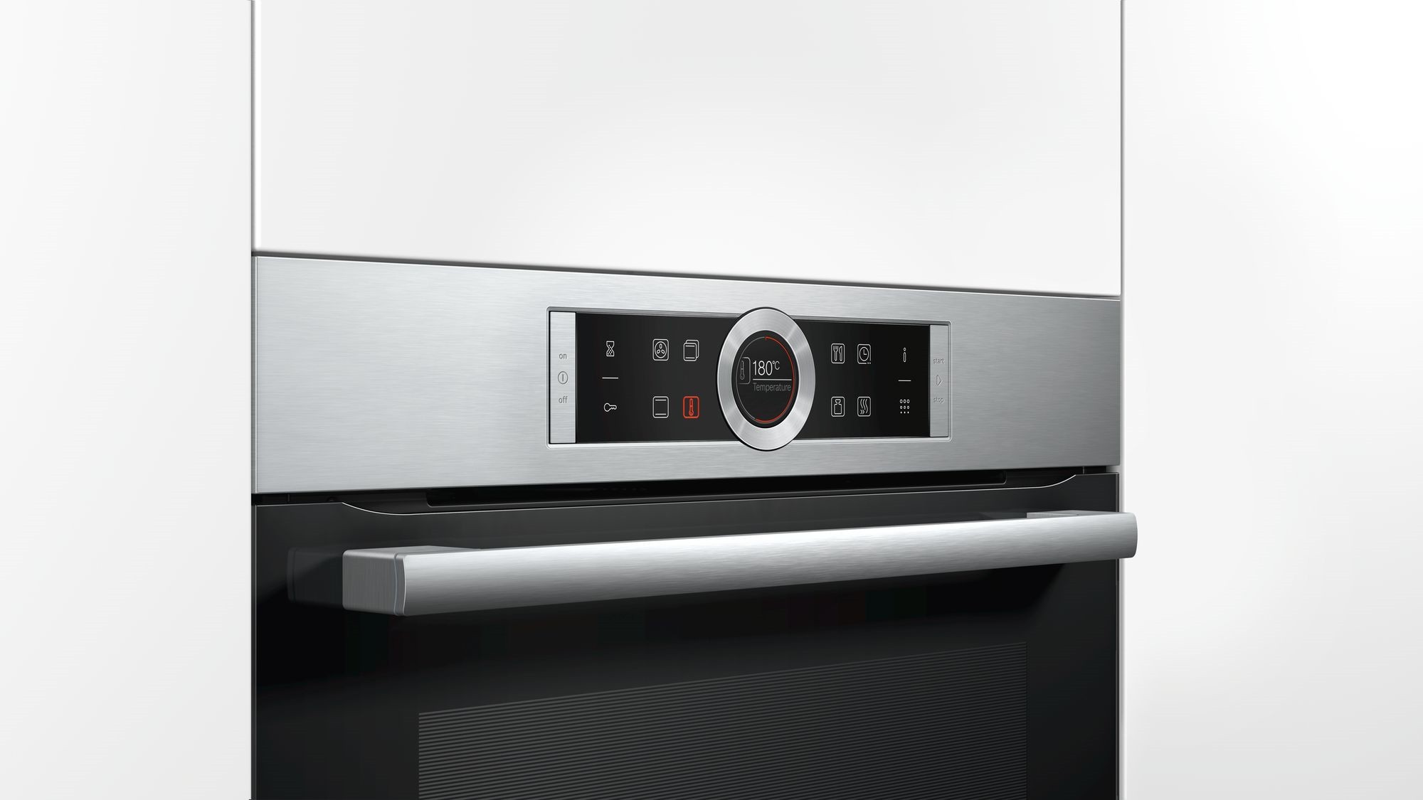 BOSCH Four encastrable pyrolyse Série 8 AutoPilot 10 airPulsé 4D 71L Inox