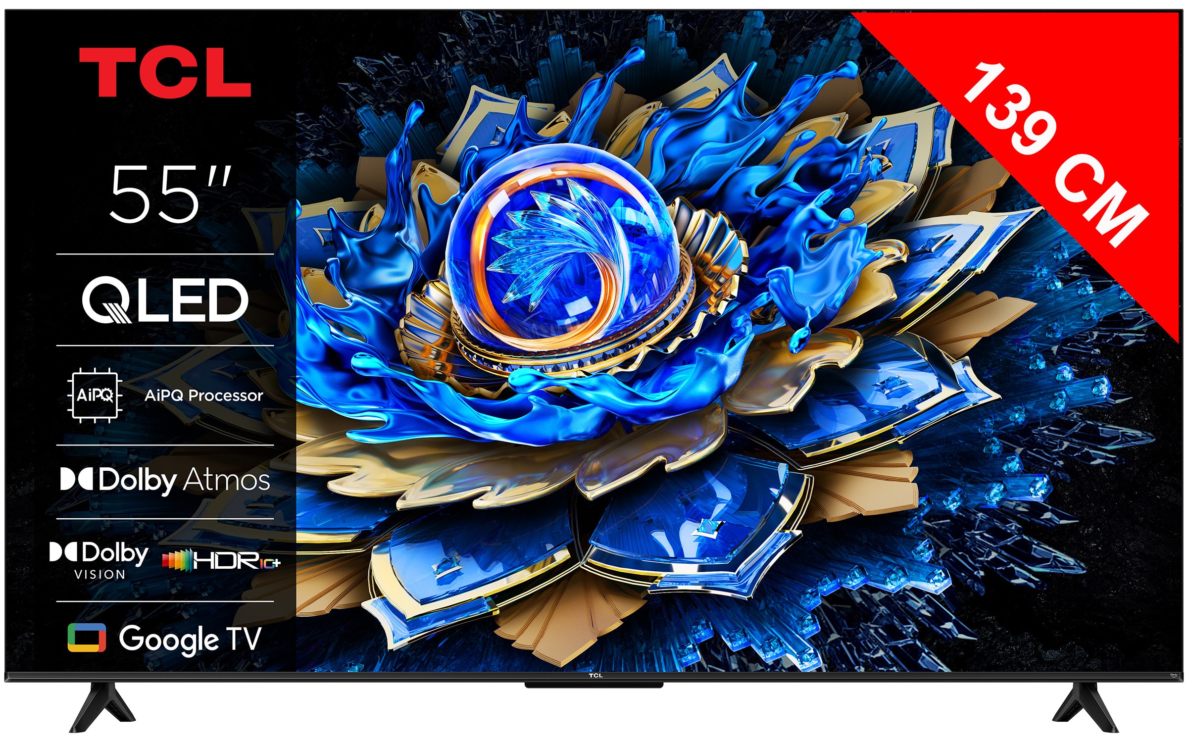 TV QLED 4K 139 cm TCL - 55T69C TV QLED 4K 139 cm TCL - 55T69C