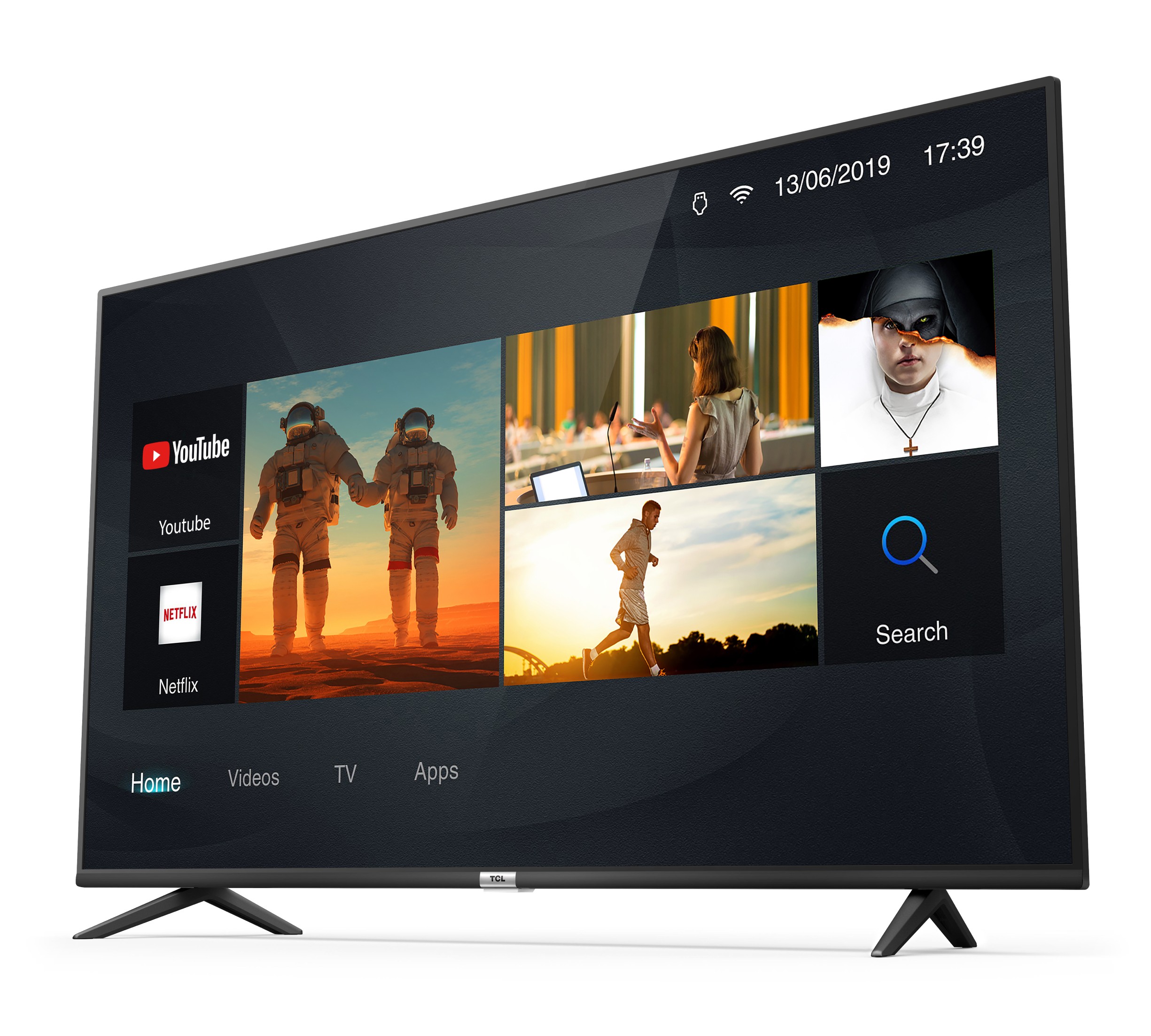 TCL TV LED 4K 108 cm 43P610