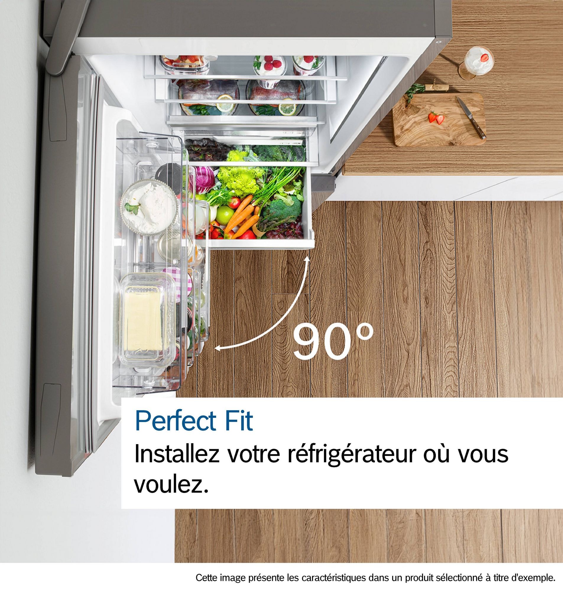 Réfrigérateur congélateur bas BOSCH , Froid No Frost, 363L, Noir - KGN392XCF Réfrigérateur congélateur bas BOSCH , Froid No Frost, 363L, Noir - KGN392XCF