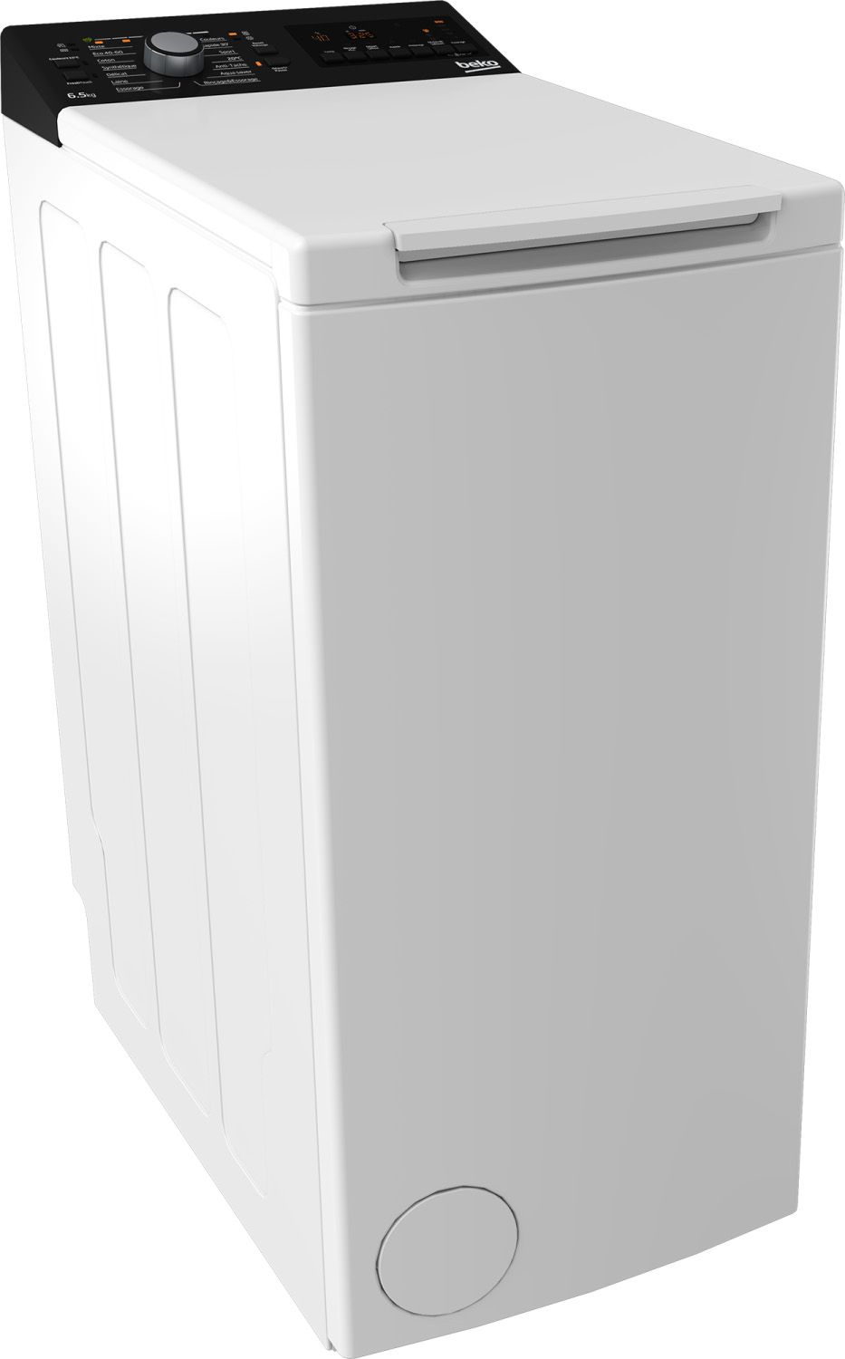 Lave linge Top BEKO 6.5kg 1200trs/min Blanc - BTL1WFP10652FR