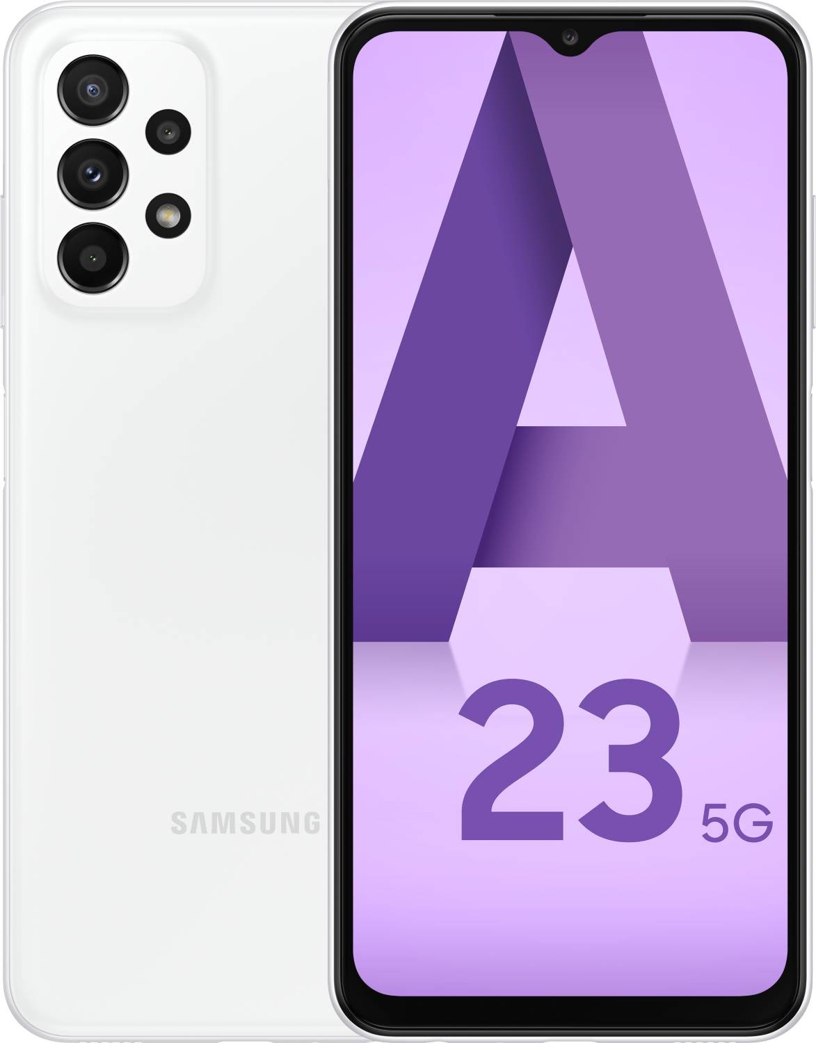 SAMSUNG Smartphone Galaxy A23 5G 64Go Blanc - GALAXY-A23-5G-64BL