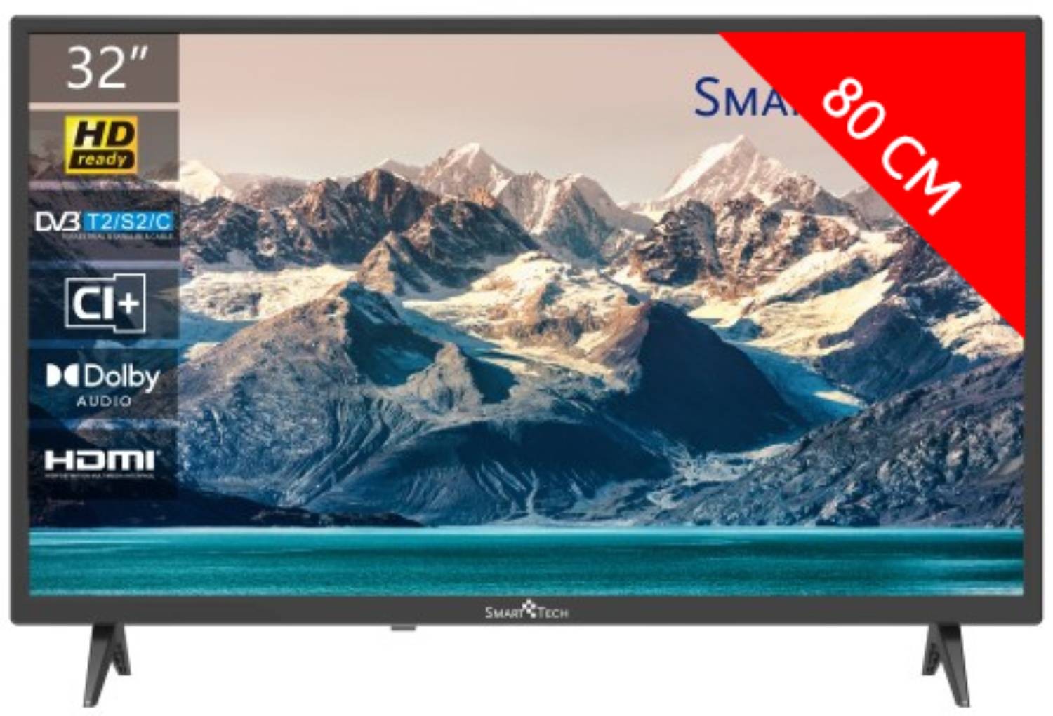 TV LCD 80 cm SMART TECH - 32HN10T2 TV LCD 80 cm SMART TECH - 32HN10T2