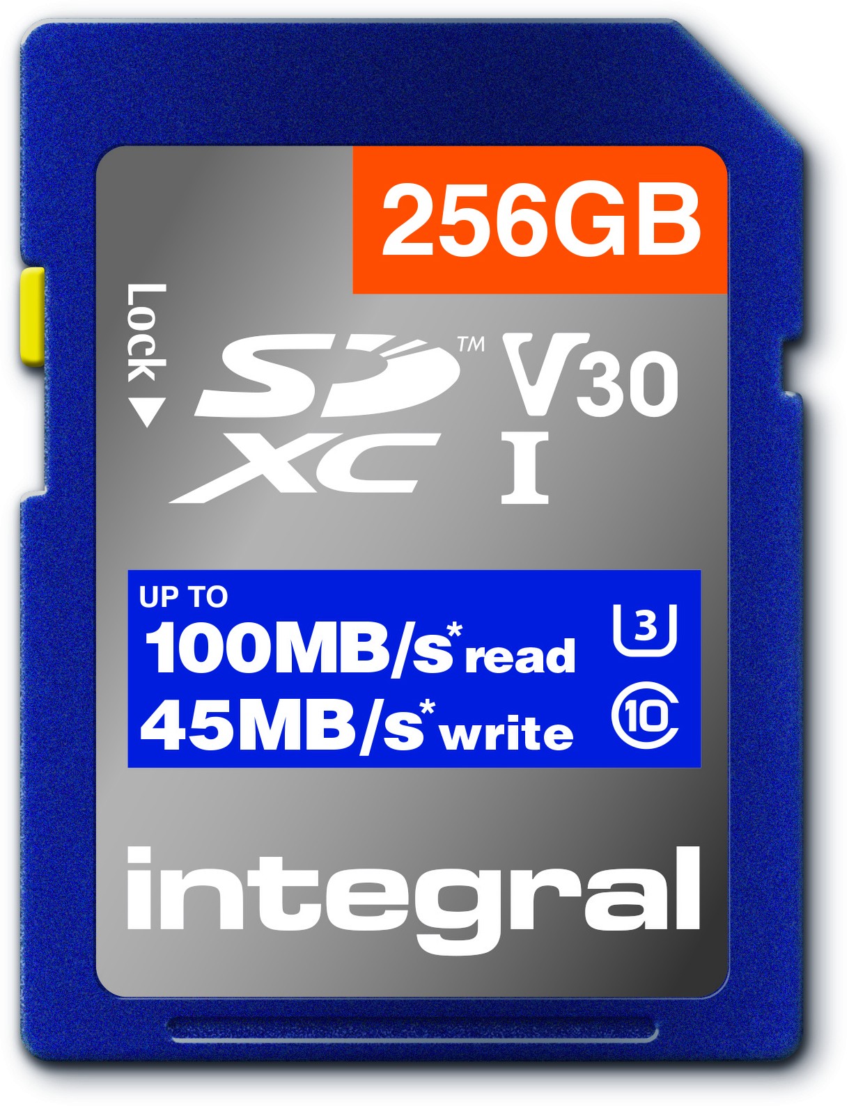 INTEGRAL Carte mémoire 256 Go  - INSDX256G-100V30