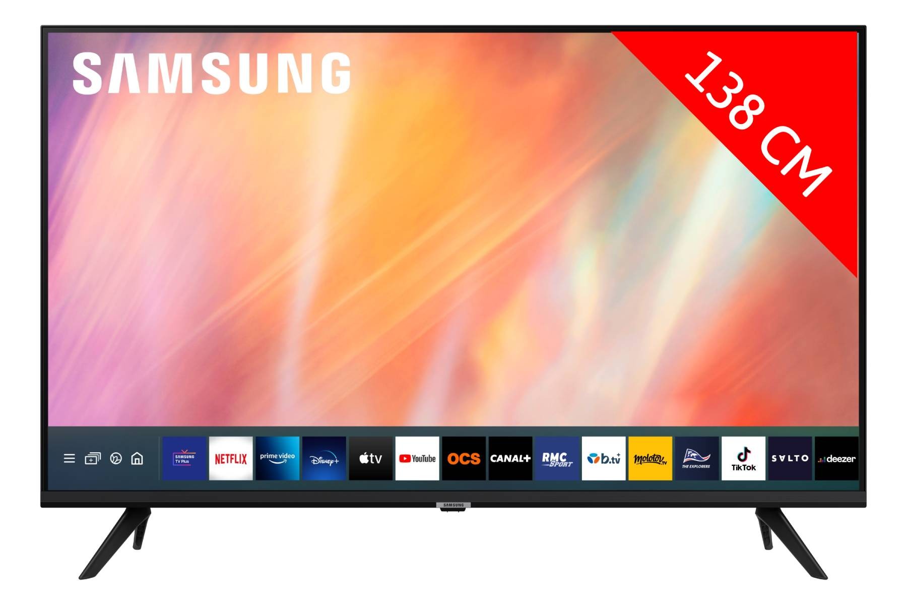 SAMSUNG TV LED 4K 138 cm   UE55AU7025