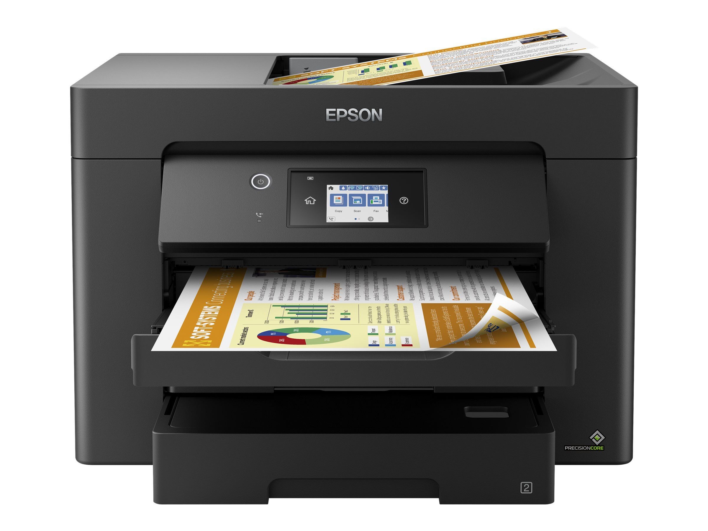 Imprimante jet d'encre EPSON WorkForce WF-7830DTWF Noire - WF-7830DTWF Imprimante jet d'encre EPSON WorkForce WF-7830DTWF Noire - WF-7830DTWF