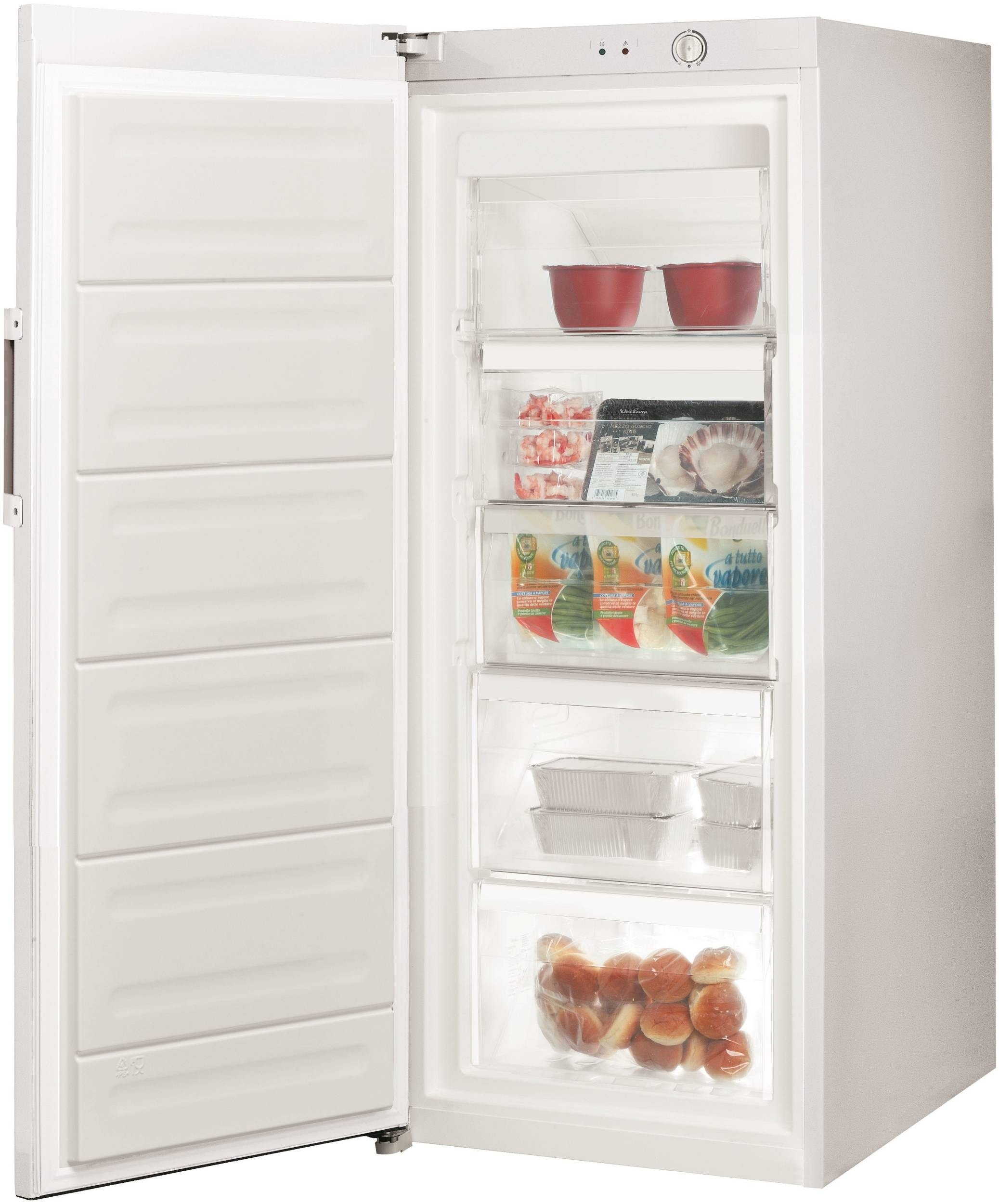 Congélateur armoire INDESIT , Froid Statique, 185L, Blanc - UI42WFR