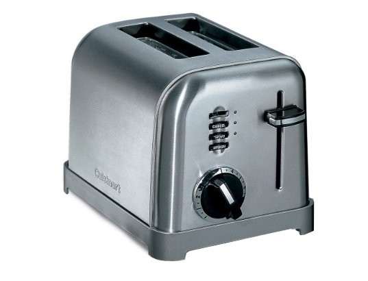 Grille pain CUISINART acier brossé 3 fonctions 900W - CPT160E