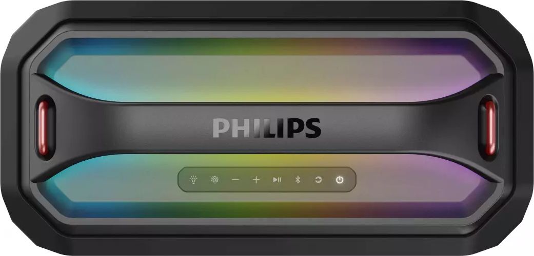 Enceinte portative PHILIPS 100W 24h Powerbank Étanche RGB Noir - TAS7000EB/00
