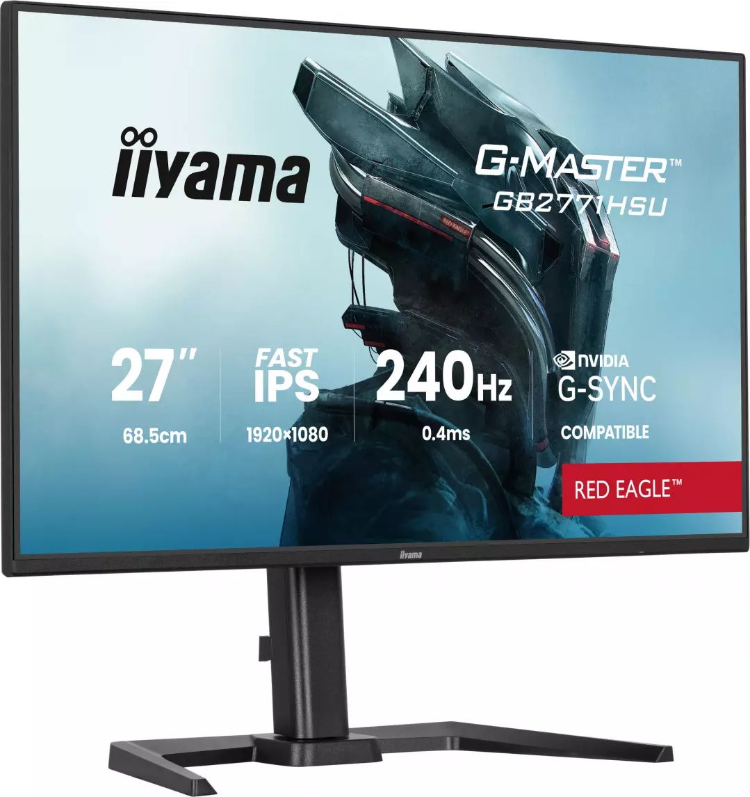 Ecran 27 pouces Full HD IIYAMA 240Hz 0.4ms IPS Noir - GB2771HSU-B1