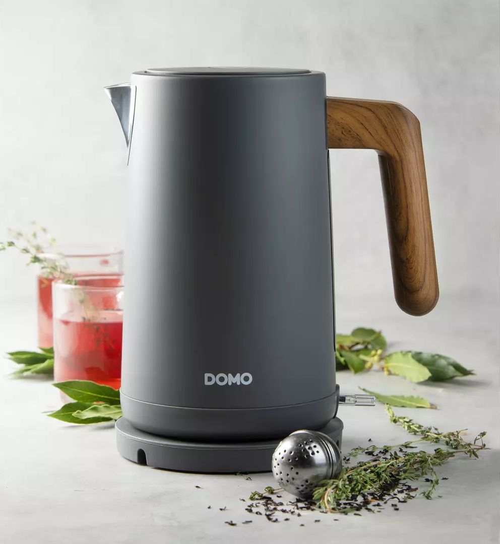 Bouilloire DOMO Sans fil 1,7L 2200W Gris - DO9268WK
