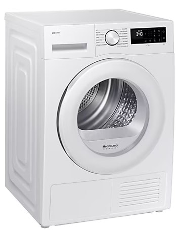 Sèche-linge pompe à chaleur SAMSUNG 9kg Moteur induction Connecté Blanc DV90DG52A0TE