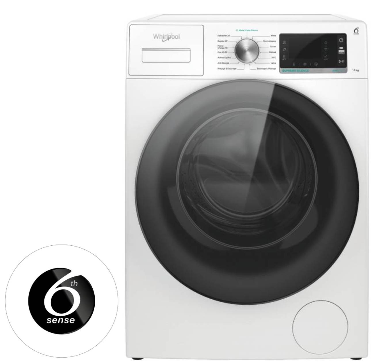 Lave linge Frontal WHIRLPOOL W6W045WBFR 10kg - W6W045WBFR