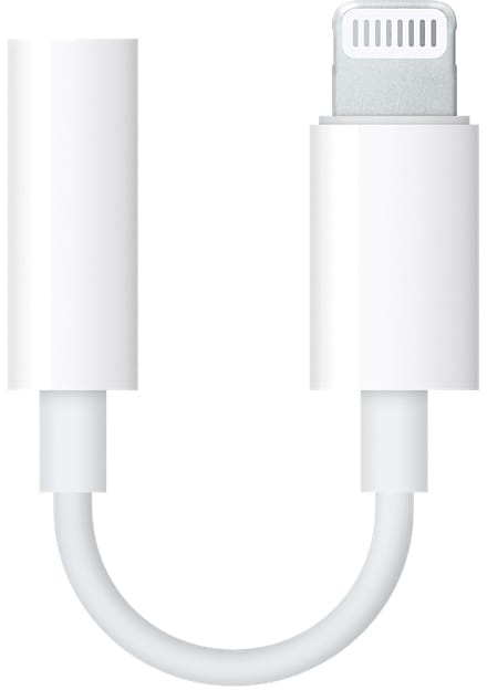 APPLE Adaptateur Lightning vers mini-jack 3,5 mm  MMX62ZM/A