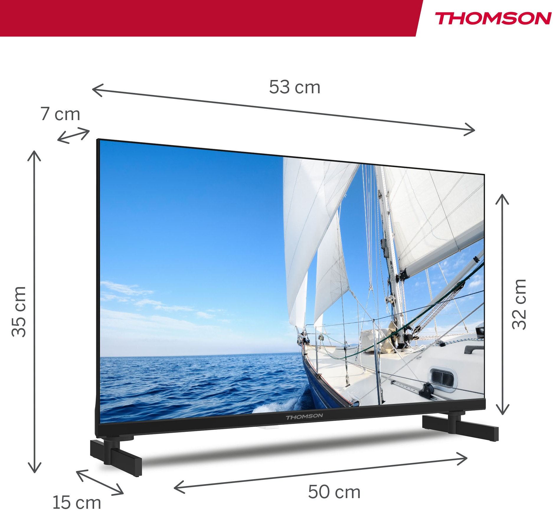 TV LED 60 cm THOMSON Smart TV 24" - 24HG2S14C TV LED 60 cm THOMSON Smart TV 24" - 24HG2S14C