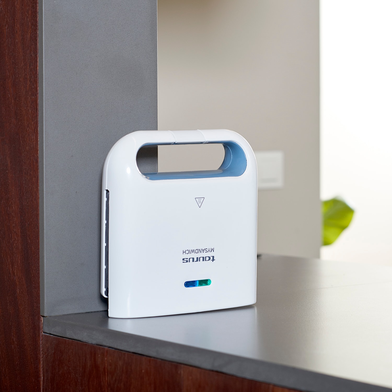Appareil à croque monsieur TAURUS 4 jeux de plaques 800W Blanc - MYSANDWICH
