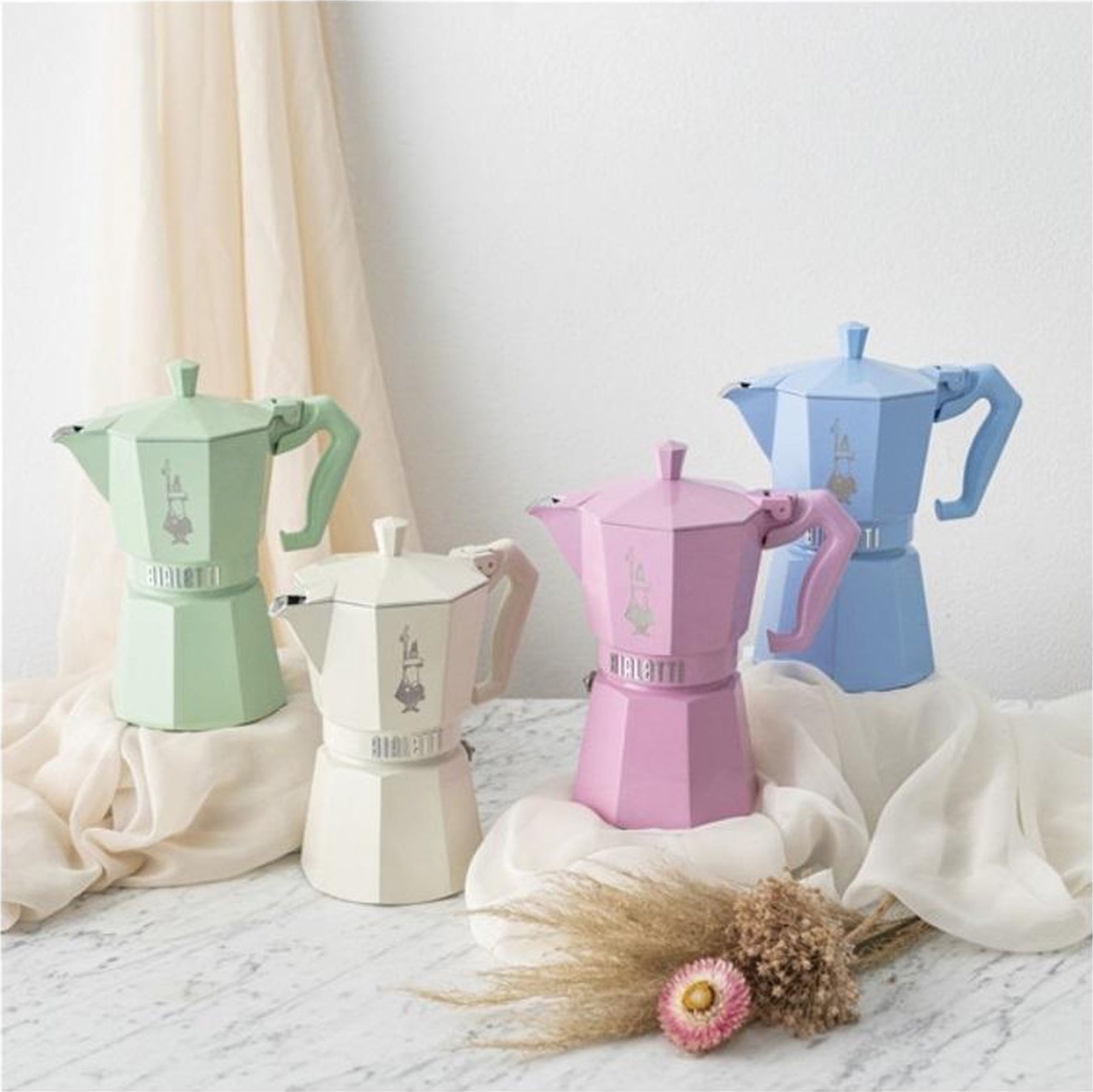 Cafetière BIALETTI Italienne 3 tasses Bleu - 0009061